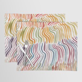 Coloured Strippes Placemat