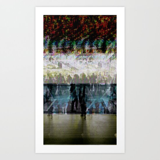 Monday 14 January 2013: plausible plethora plight ploy Art Print