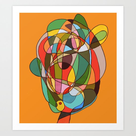 open mind Art Print