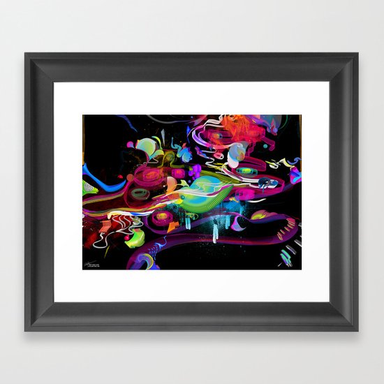 Bottle Full of Wonder Tree Oil Framed Art Print