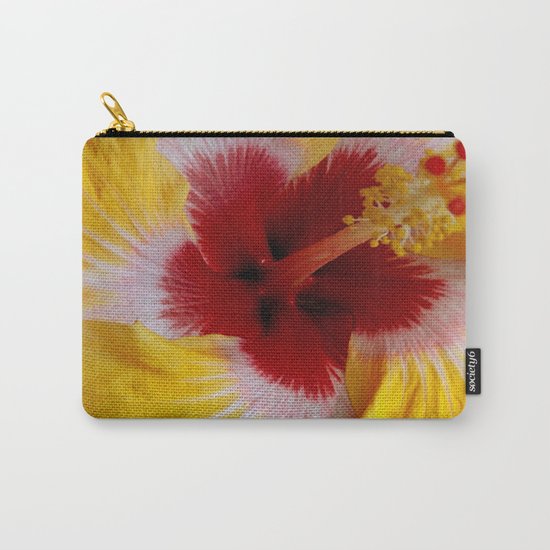Yellow Burst Carry-All Pouch
