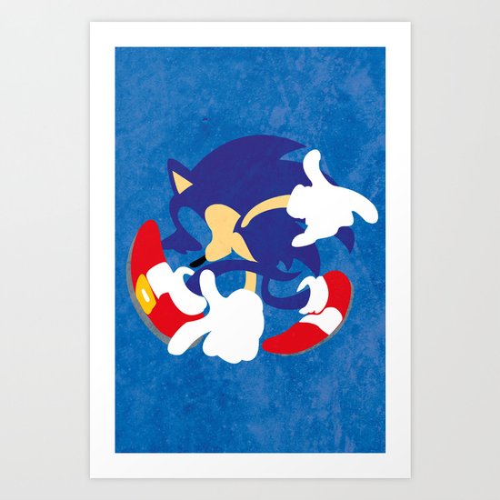 Sonic Art Print
