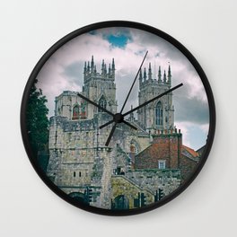 York Minster and Bootham Bar Wall Clock