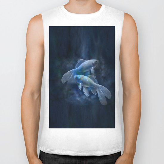 Twin Fish Biker Tank