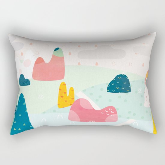Rocky Road Rectangular Pillow