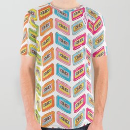 Music tape color fantasy All Over Graphic Tee