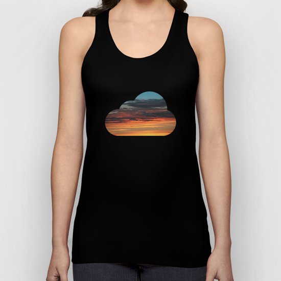 CLOUDS Unisex Tank Top