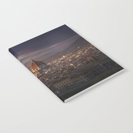 Florence Duomo Cathedral at Sunset Notebook