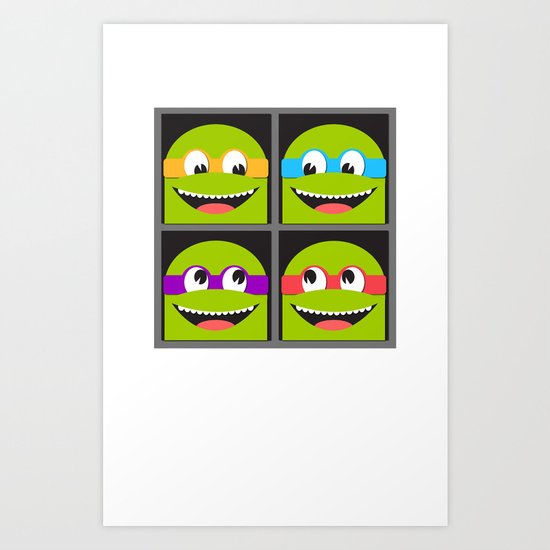 turtle time Art Print