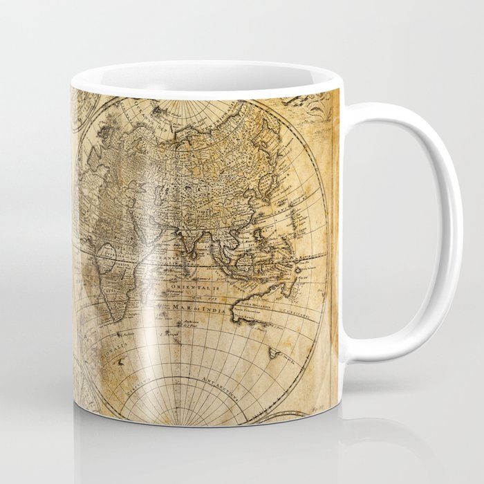 Vintage World map Coffee Mug