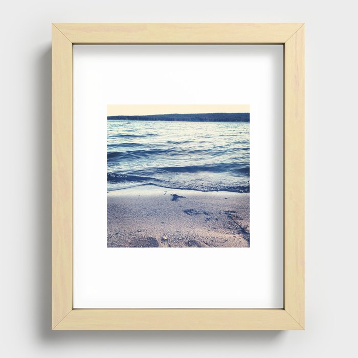 Beach Feeling Recessed Framed Print