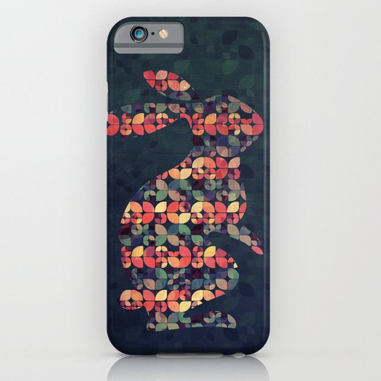 The Pattern Rabbit iPhone & iPod Case