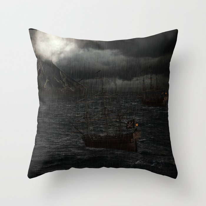 "Calm Waters"  Throw Pillow