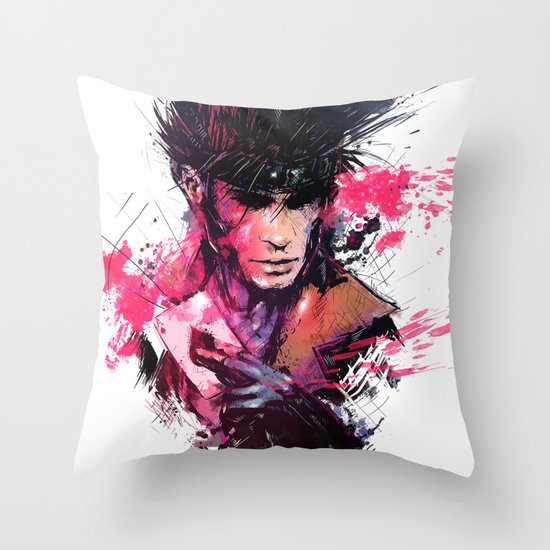 Gambit Throw Pillow