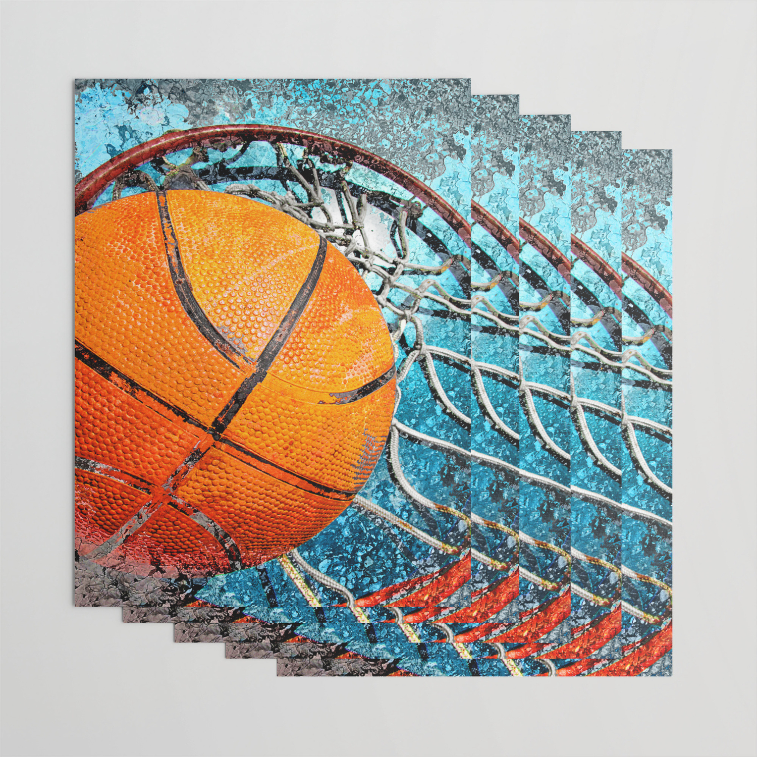 Basketball Art Swoosh Vs 36 Wrapping Paper By Takumipark Society6