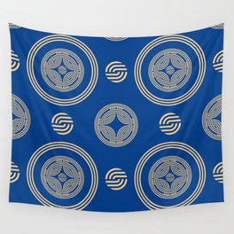 Geometric Circle Pattern Wall Tapestry