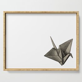 Structure Study: Paper Crane Serving Tray