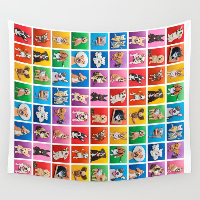 Pride Pets Wall Tapestry