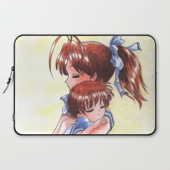 Get Wallpaper Sleeping Ushio Clannad Laptop Sleeve By Auroraborealisartco Society6 For Free