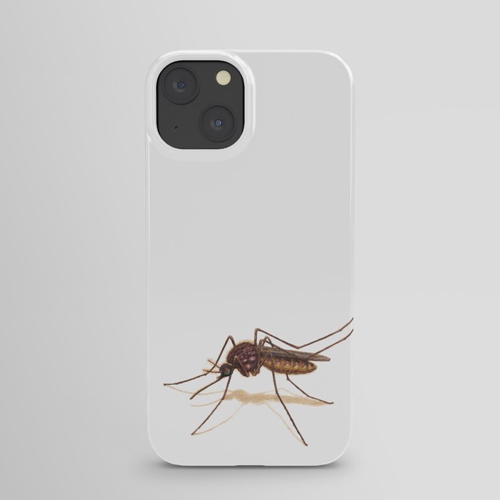 Mosquito by Lars Furtwaengler | Colored Pencil / Pastel Pencil | 2014 iPhone Case