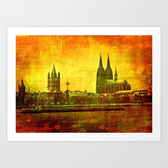 Cologne Art Print