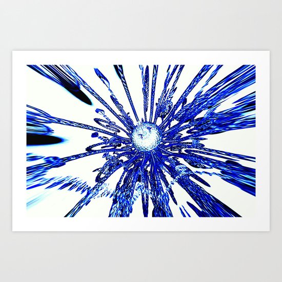 abstract zz Art Print