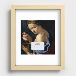 Be a Bad B*tch Recessed Framed Print