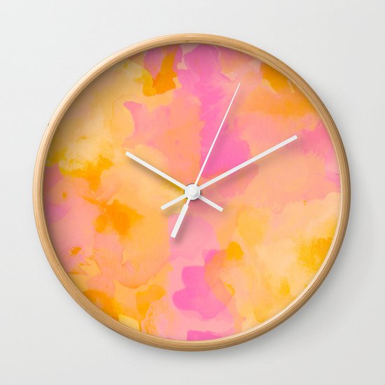 ROYAL BLUSH Wall Clock