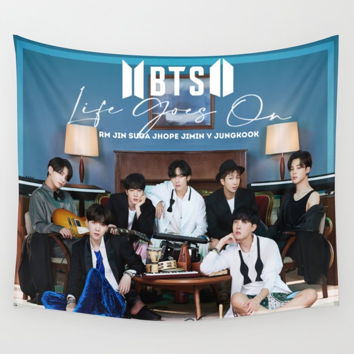 bts 2 Wall Tapestry by StayGold Society6