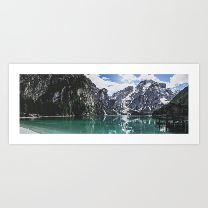 Mountain Lake Panorama Landscape Photography Art Print By Mountain Lake Panorama Landscape Photography Art Print By Pueblovista Society6