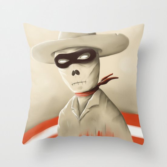 Wild wild death Throw Pillow