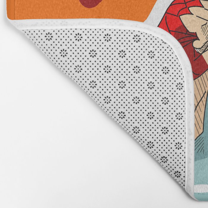 Muay Thai Girl Bath Mat By Pierresbazaar Society6
