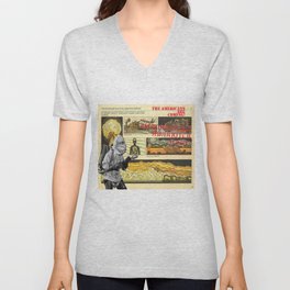 Americans Are Coming V Neck T Shirt
