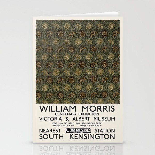 Art Display Pattern (1874) William Morris Stationery Cards