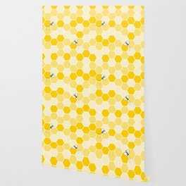Bumblebee Pattern Wallpaper For Any Decor Style Society6 13 bumblebee wallpapers, background,photos and images of bumblebee for desktop windows 10, apple iphone and android mobile. society6