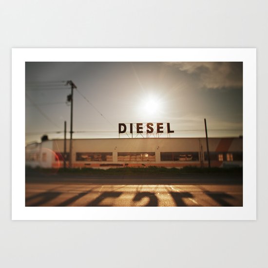 Diesel Art Print