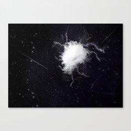 Galactic Storm Canvas Print