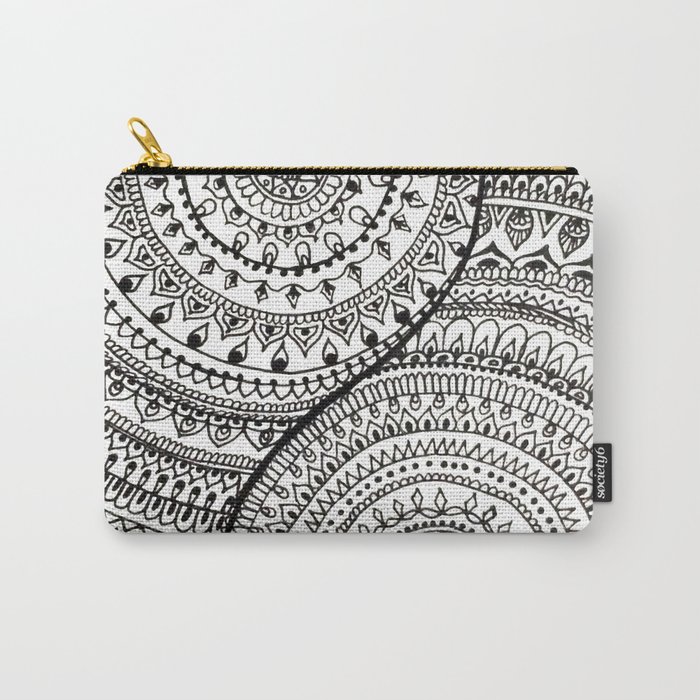 Yin Yang doodle Carry-All Pouch