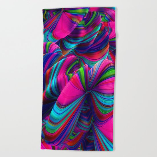 Abstract Pop Beach Towel