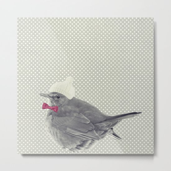 WINTERBIRD Metal Print