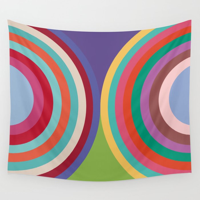 PANTONE COLOR OF THE YEAR 19 YEARS - 2000 - 2018 -20 COLORS Wall Tapestry