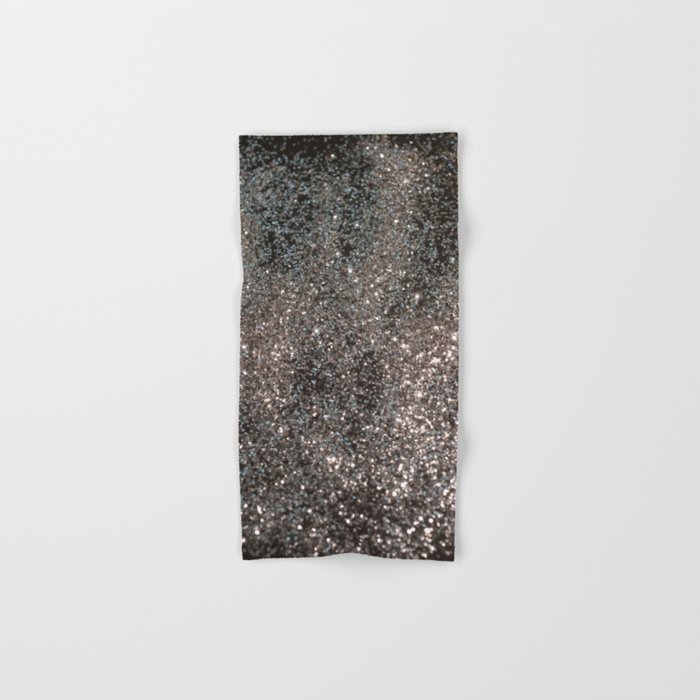 Silver Glitter #1 (Faux Glitter) #decor #art #society6 Hand & Bath Towel