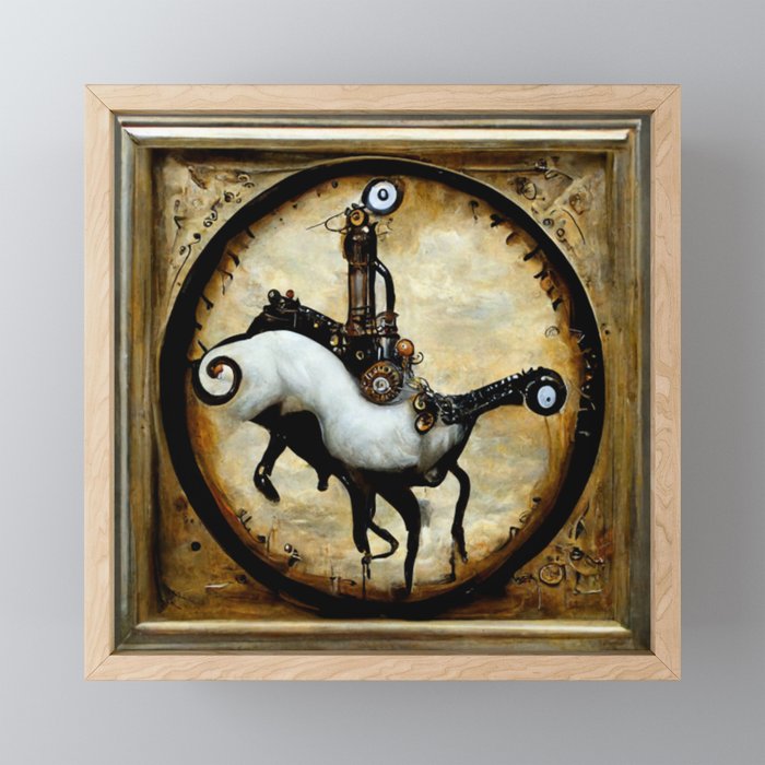 Clockwork Horse Framed Mini Art Print