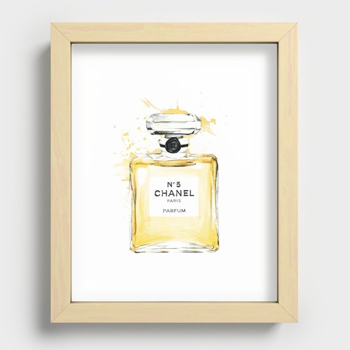 Cha nel Recessed Framed Print