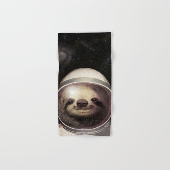 Space Sloth Hand & Bath Towel