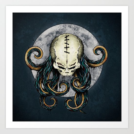 Fossegrim Art Print