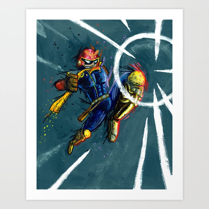 The Knee of Justice Art Print