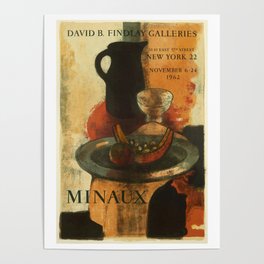 David B. Findlay Galleries by André Minaux Poster