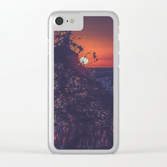 Wash Away Clear iPhone Case