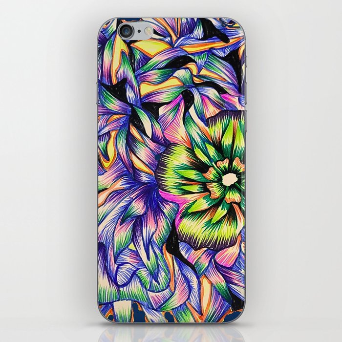 Luminous Floral Series iPhone Skin